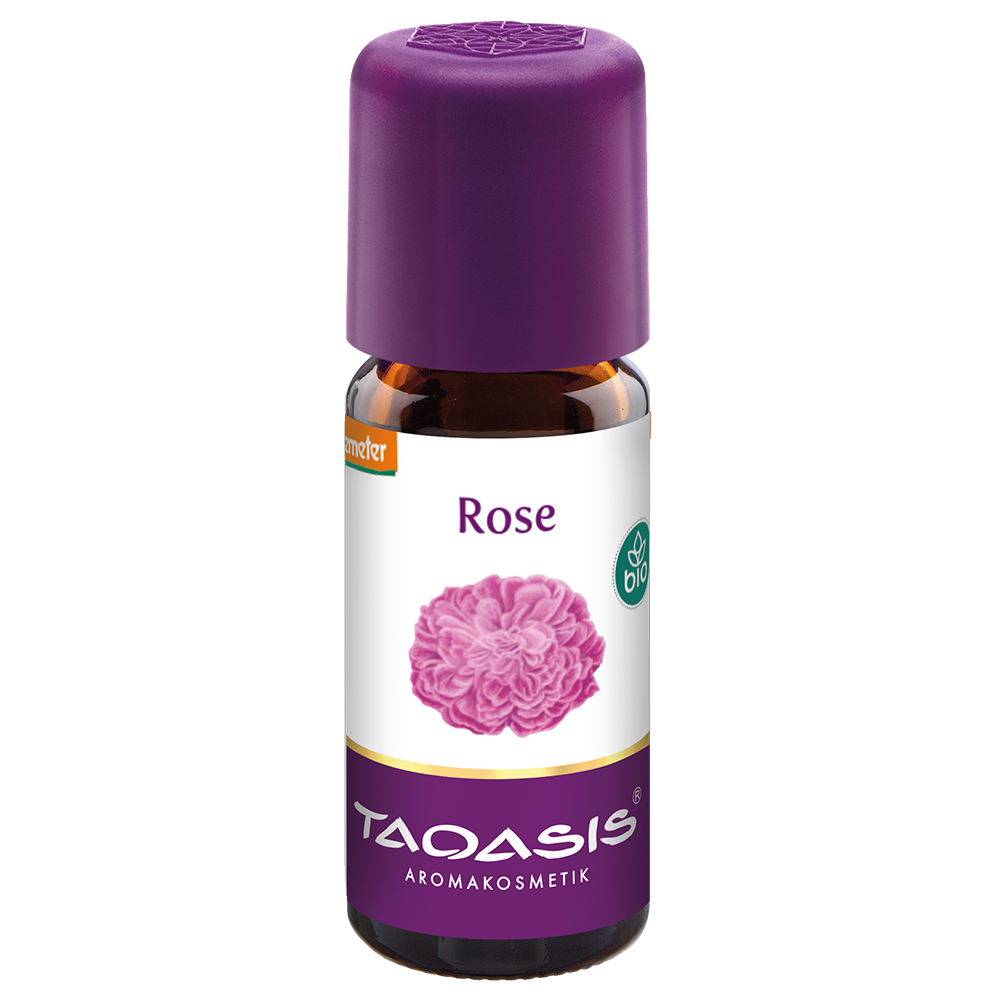 Róża Bułg. 2% w oleju jojoba, 10 ml BIO,  Rosa damascena - Bułgaria, 100% naturalny olejek eteryczny, Taoasis